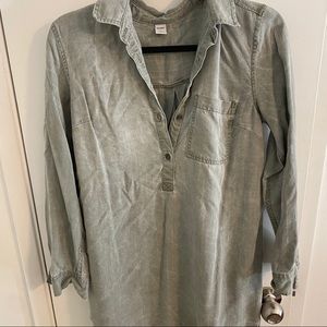Old Navy Shirt Dress Size S